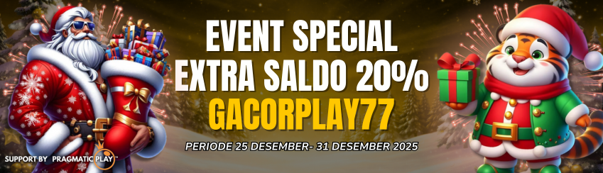 BONUS EXTRA SALDO 20% SPECIAL NATAL 2026