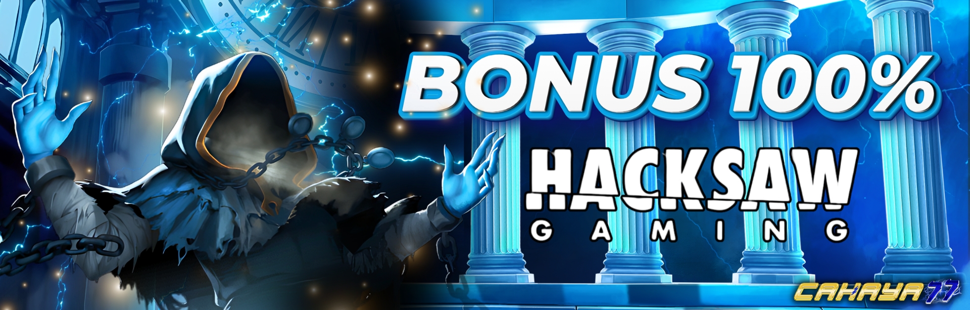 BONUS HACKSAW GAMING 100%